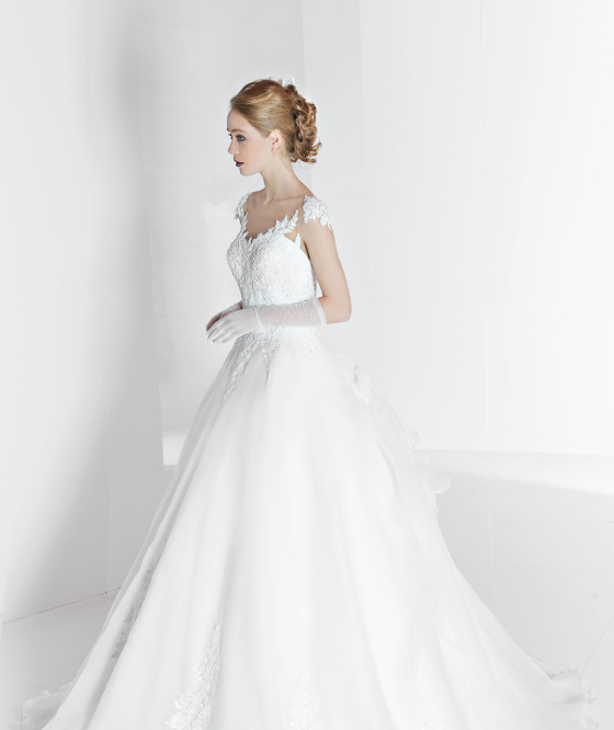 abito da sposa L370